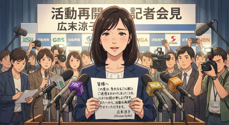 広末涼子、活動再開を発表。自筆の謝罪と決意に対する世間の本音とは