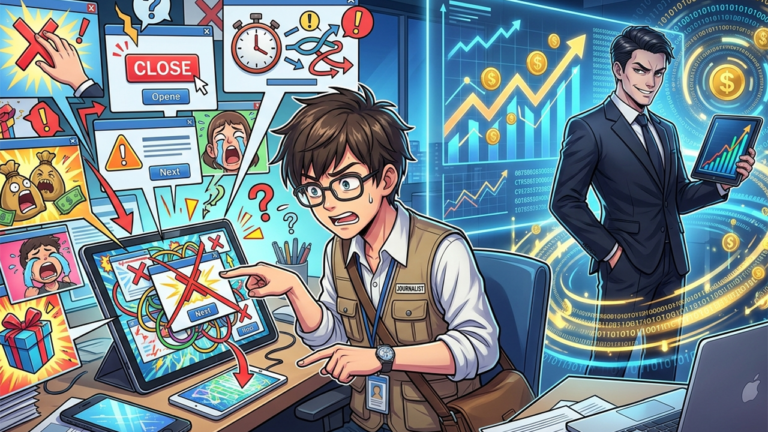 UI悪用広告の罠。本当のバツ印はどこ？不快なネット広告が蔓延する裏側と身を守る防衛術